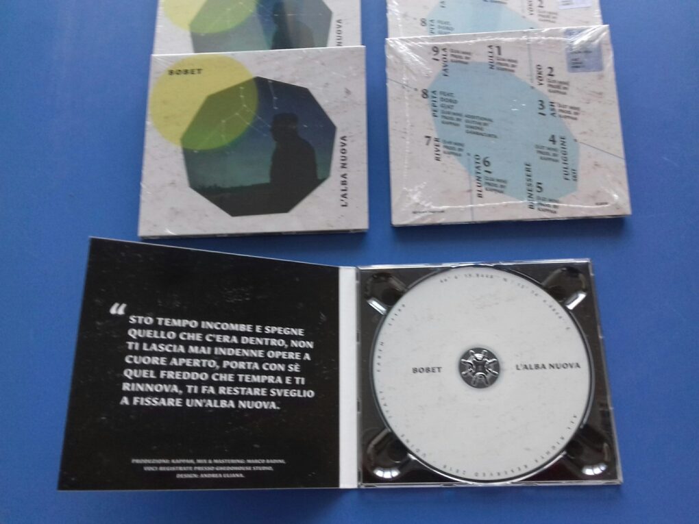 Duplicazione CD Bobet “L’alba nuova”