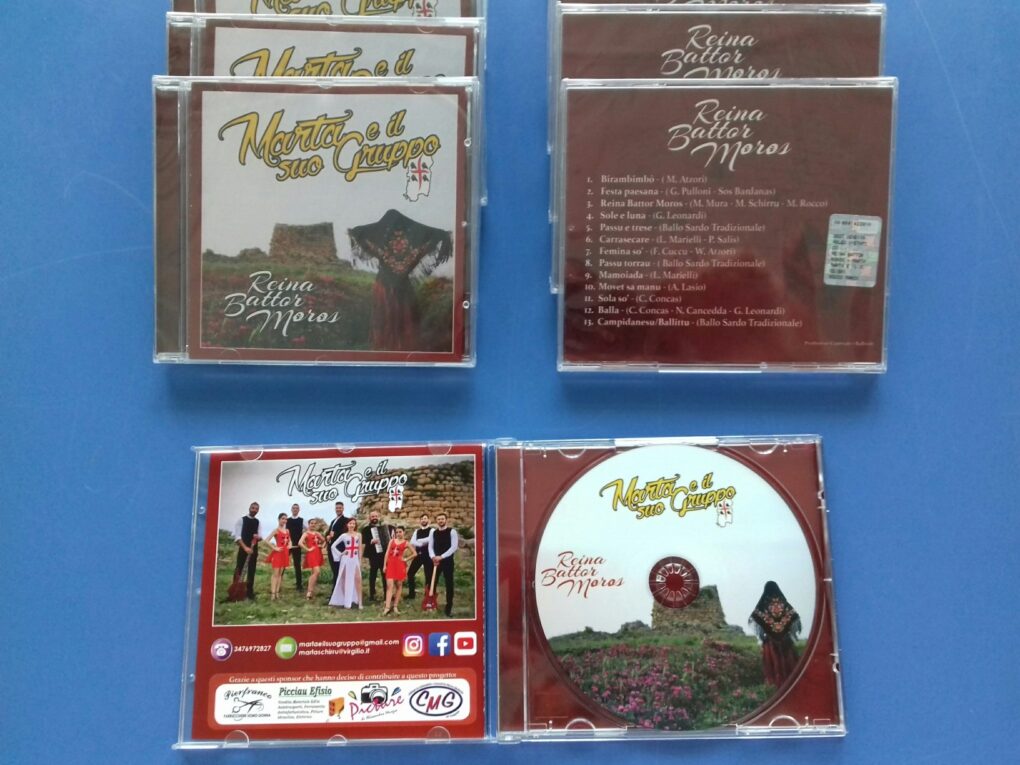 Duplicazione CD “Reina battor moros” Marta e il suo gruppo