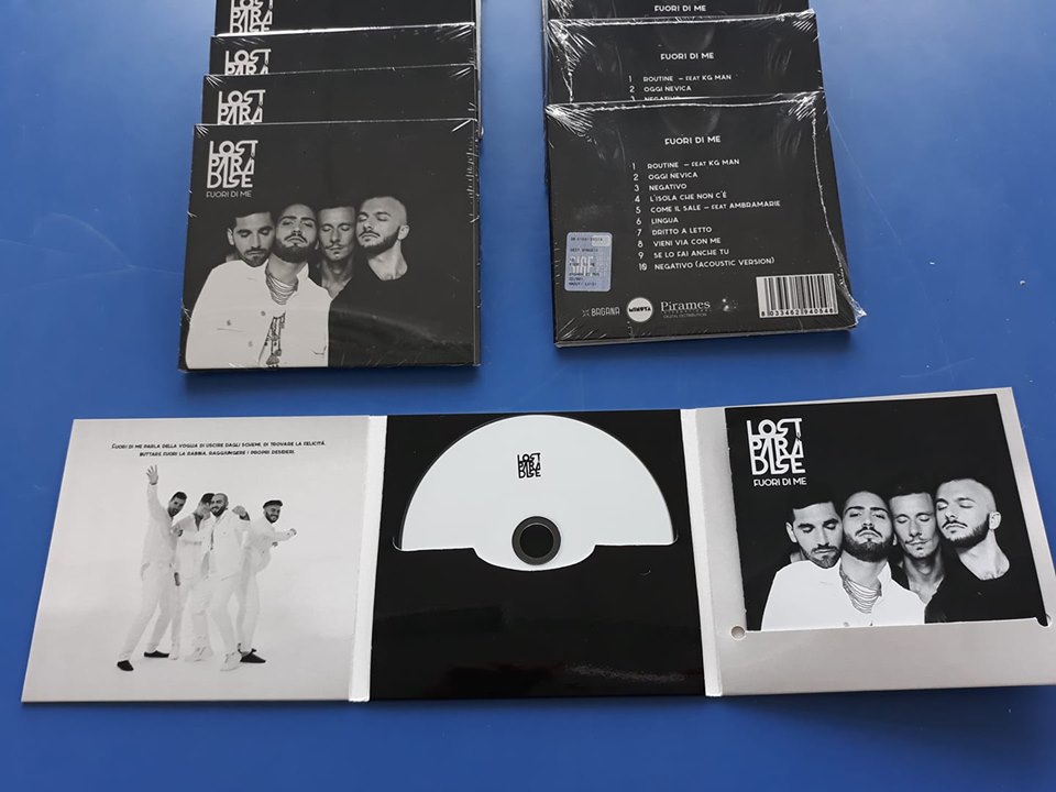 Duplicazione CD “Fuori di me” Lost Paradise