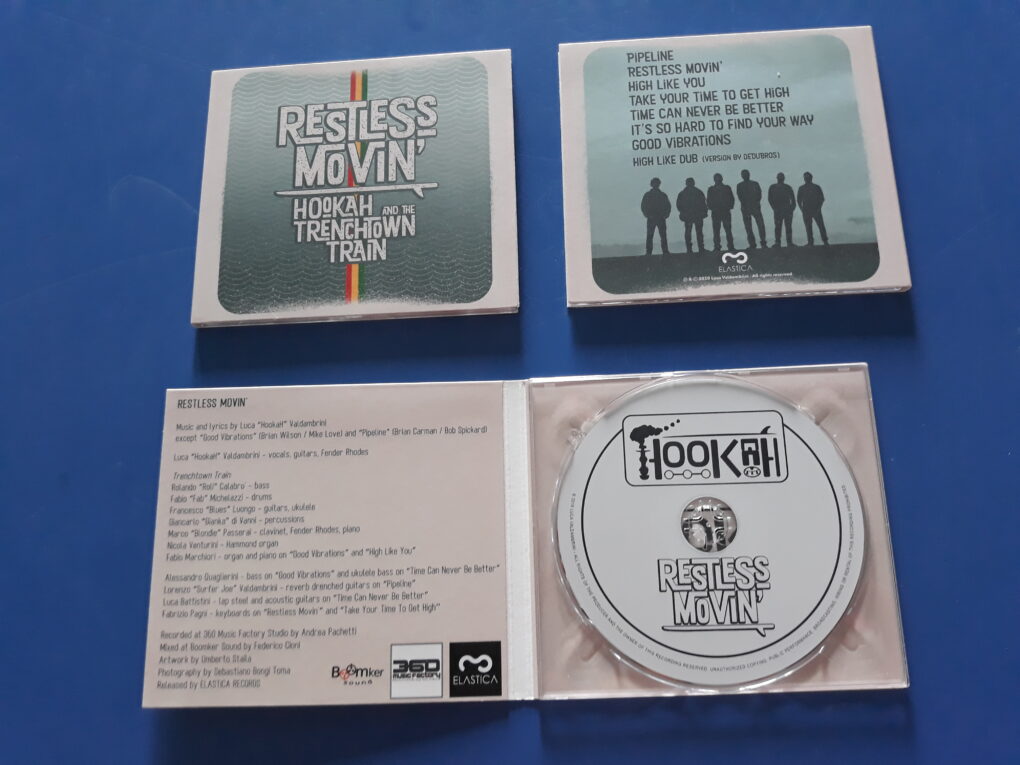 Duplicazione CD “Restless Movin'” Hookah & Trenchtown Train