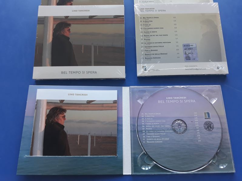 Duplicazione CD “Bel tempo si spera” Lino Tancredi
