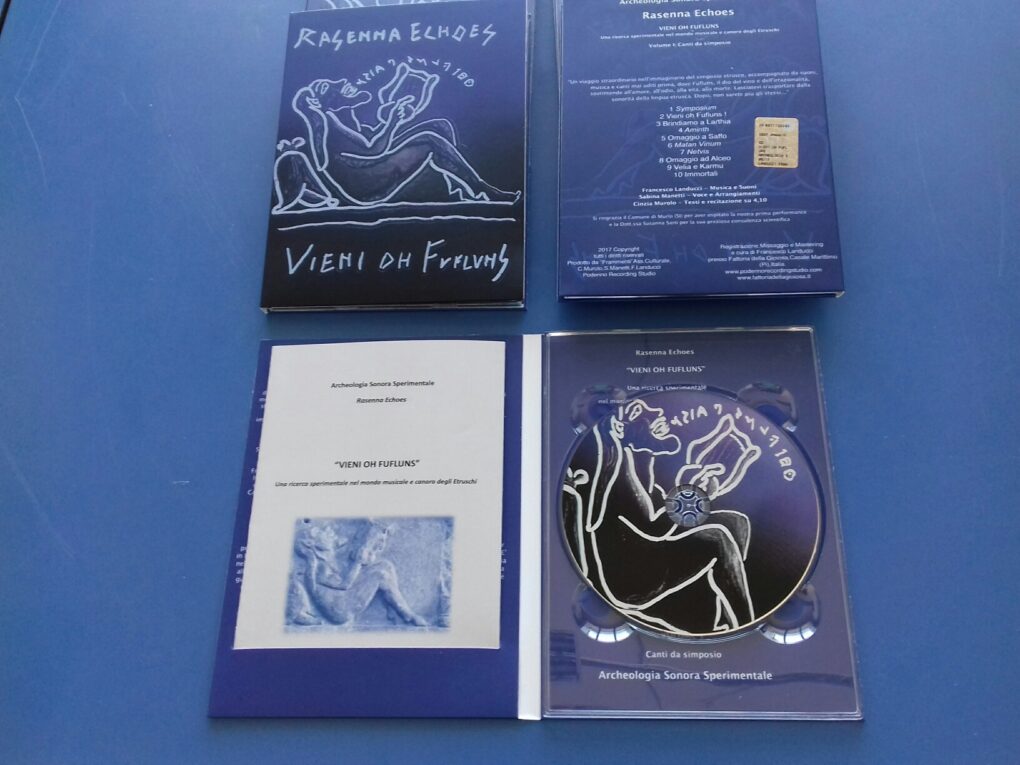 CD “Rasenna Echoes” in dvd pack 2 ante con booklet