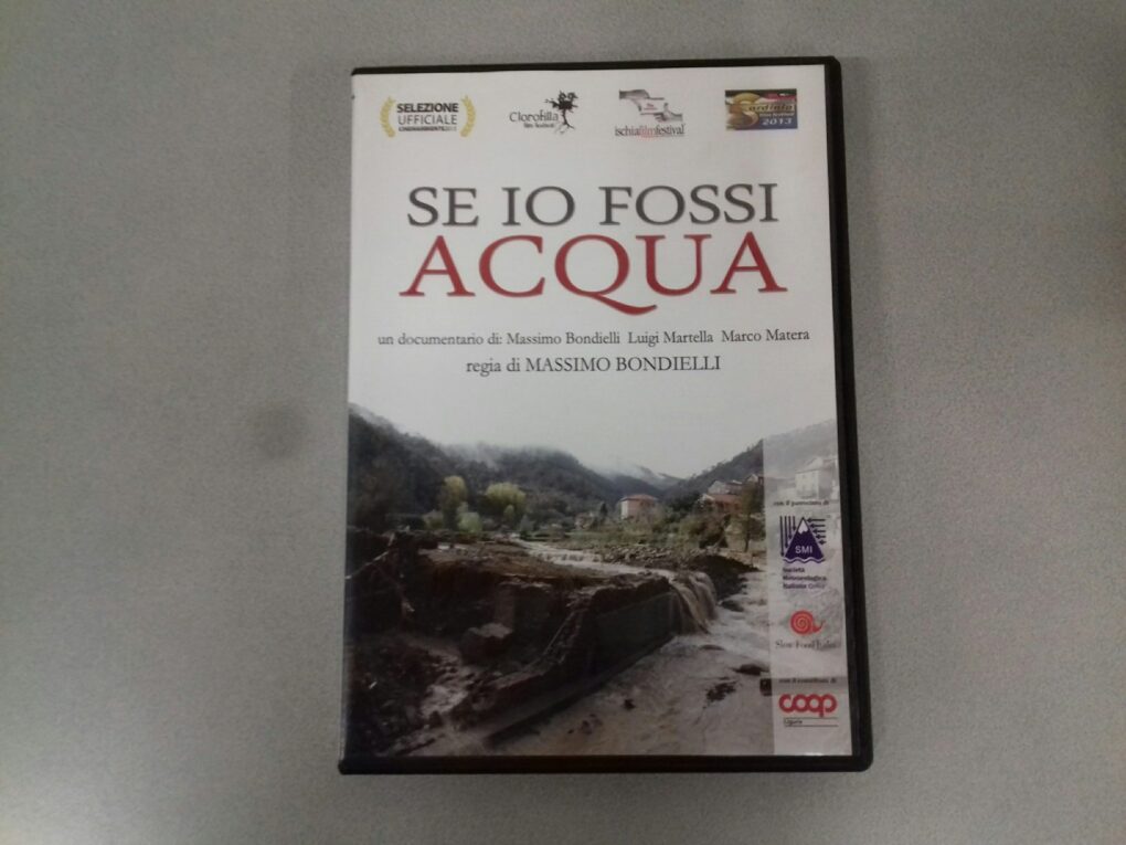 Stampa DVD Documentario “Se io fossi acqua”