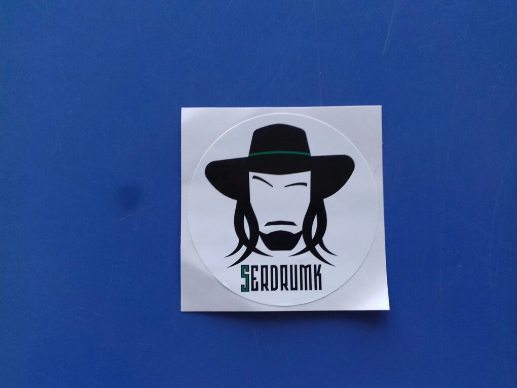 Stampa Adesivi Stickers “Serdrumk”