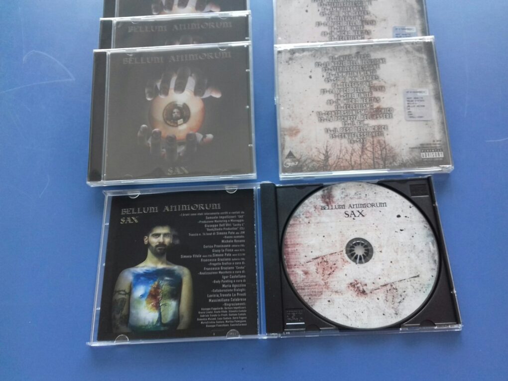 Duplicazione CD “Bellum animorum” Sax