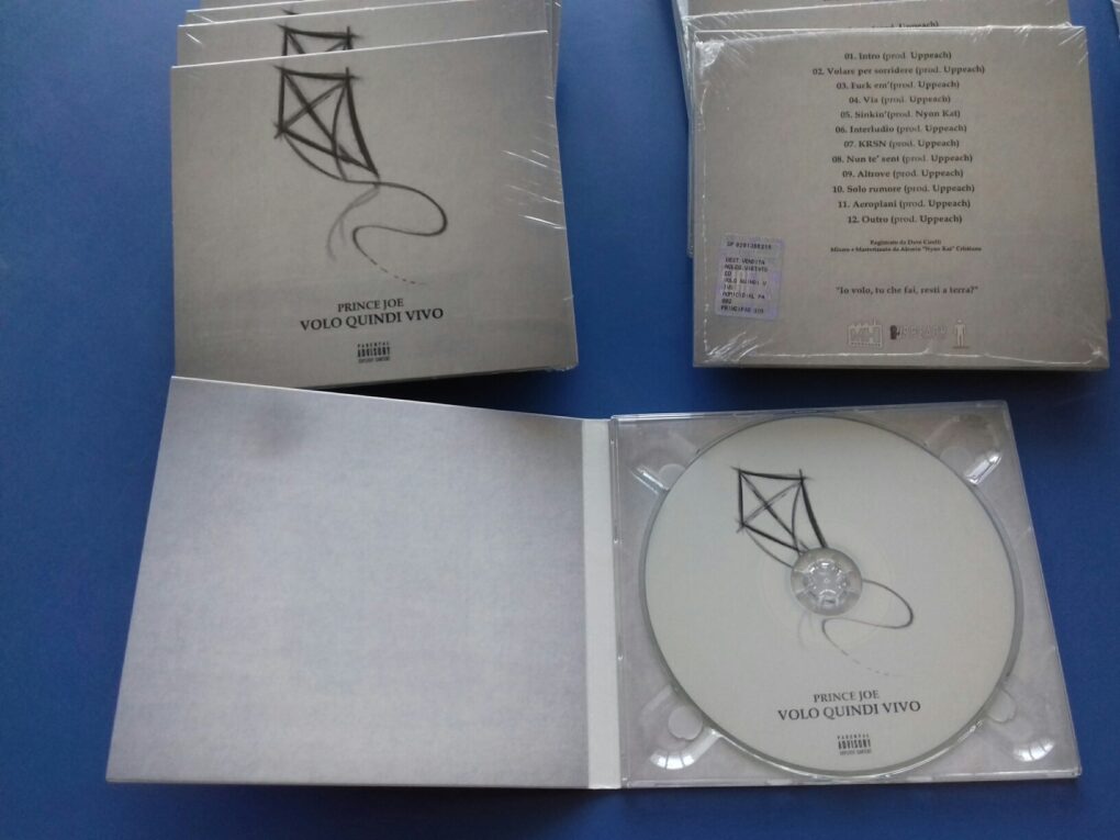 Produzione CD “Volo quindi vivo” Prince Joe