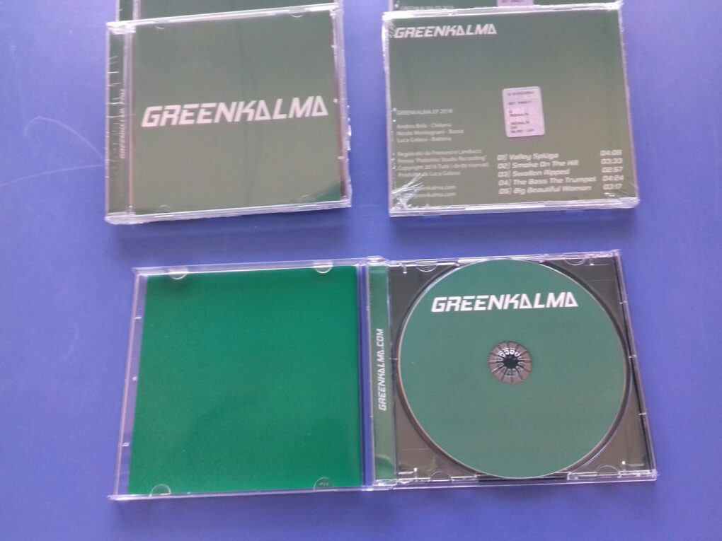 Replica CD GreenKalma in custodia Jewel Case