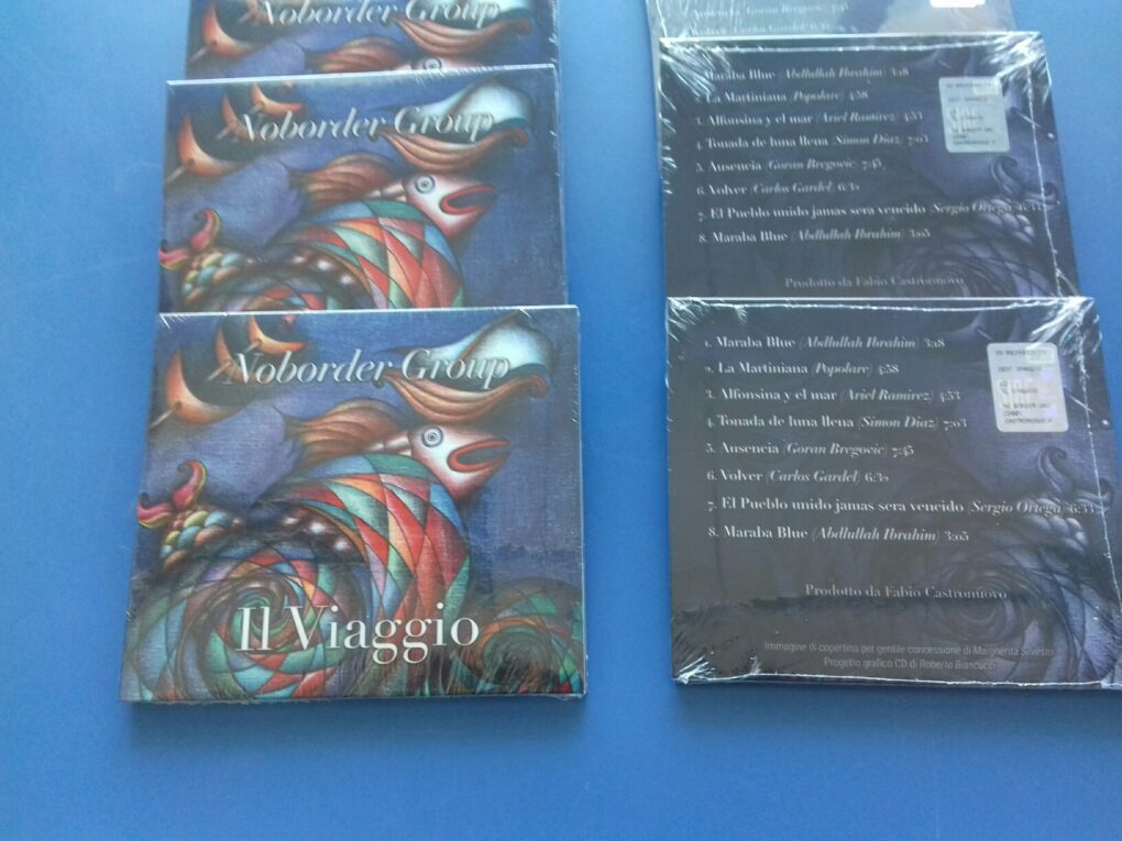 Duplicazione CD “Il Viaggio” Nobordergroup