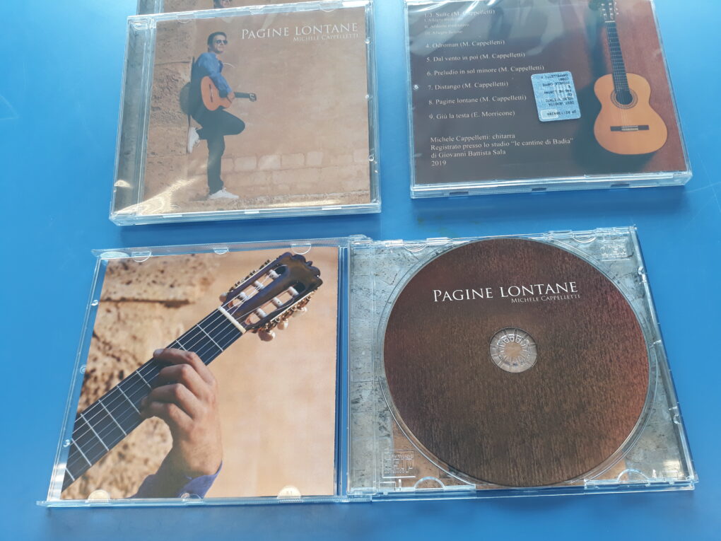 Stampa CD “Pagine lontane” Michele Cappelletti