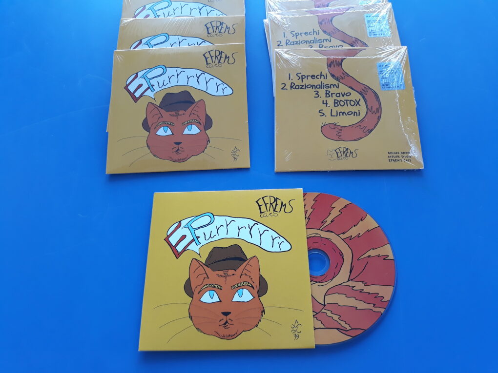 Duplicazione CD “EPurrrrr” Efrem Cats