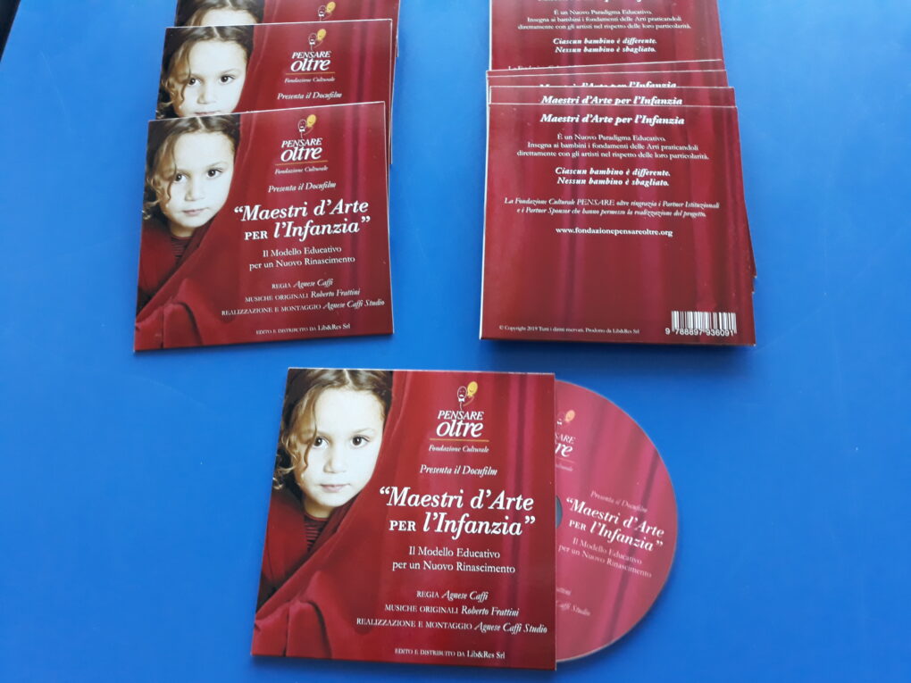 Duplicazione DVD “Maestri d’arte per l’infanzia” – Pensare Oltre