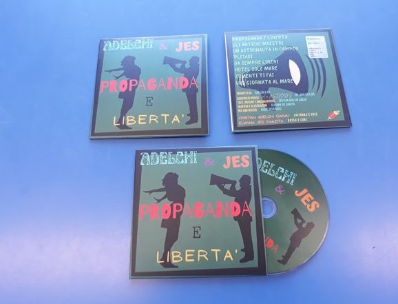 Duplicazione CD “Propaganda e libertà” Adelchi & Jes
