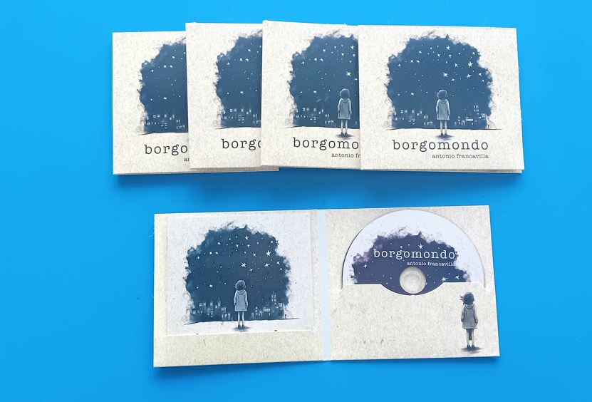 Stampa CD “Borgomondo” Antonio Francavilla